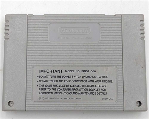 Theme Park - SNES - Cartridge - (UKV) (B Grade) (Genbrug)
